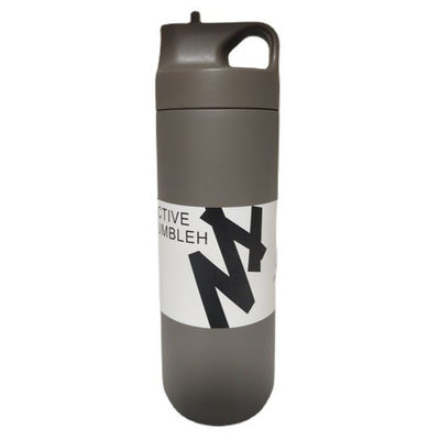 Farbenfrohe Vakuum-Kaffee-Tasse Oem Edelstahl Trinkwasserflaschen mit Griffflasche