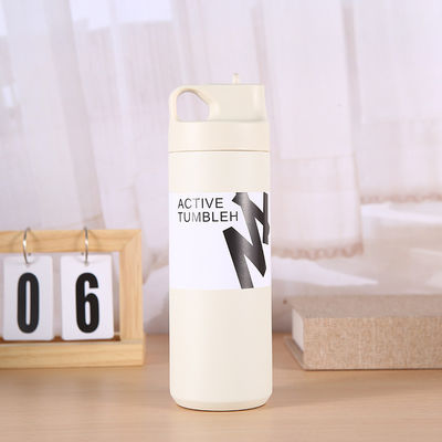304 Edelstahl Innen Vakuum Flasche Wasser-Tumbler mit Cartoon-Design und Griff