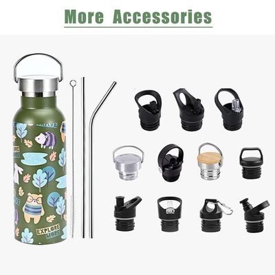 350 ml Doppelwand-Fahrflasche 304 Edelstahl Sportflasche für Gelegenheitsreisen