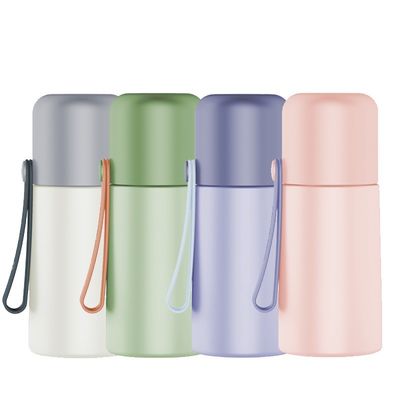 Akzeptabel OEM/ODM 280ml Portable Mini 304 Edelstahl Thermosbecher für Studenten Wasserbecher