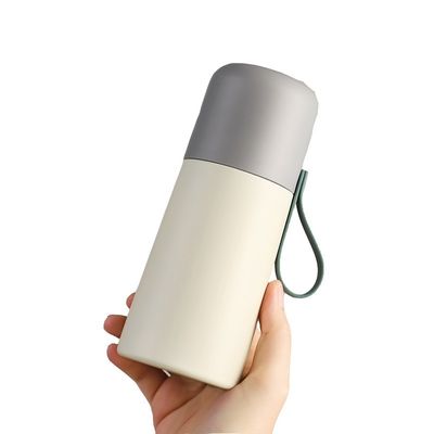 Akzeptabel OEM/ODM 280ml Portable Mini 304 Edelstahl Thermosbecher für Studenten Wasserbecher