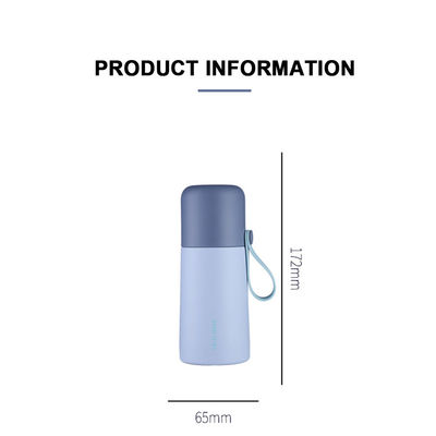 Akzeptabel OEM/ODM 280ml Portable Mini 304 Edelstahl Thermosbecher für Studenten Wasserbecher