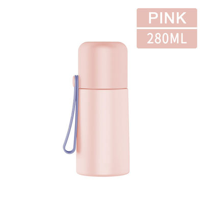 Akzeptabel OEM/ODM 280ml Portable Mini 304 Edelstahl Thermosbecher für Studenten Wasserbecher
