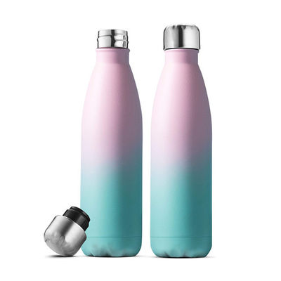 500 ml Flasche mit Doppelwand aus Edelstahl zur Aufbewahrung von Getränken warm oder kalt