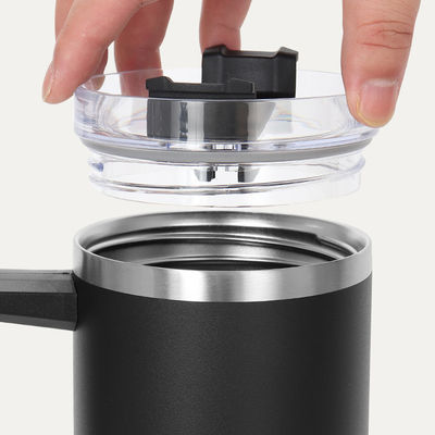 Custom Tumbler Cup Logo Stahl Vakuum Isolierte 40oz Kaffeetasse mit Griff für die Reise