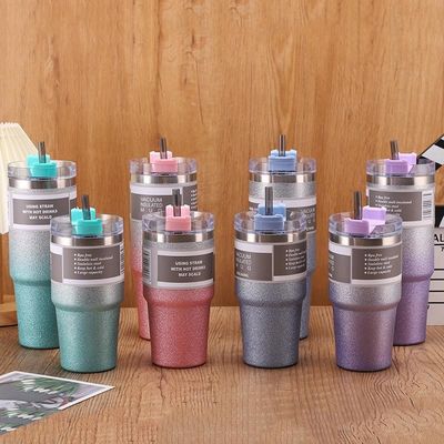 Edelstahl Kaffeetasche Tumbler isolierte Tasse mit Deckel für Party Camping Cup