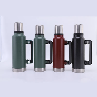 Großkapazitäts-Edelstahl-Reisekessel für Außen-Selbstbewässerungspotten Portable Design