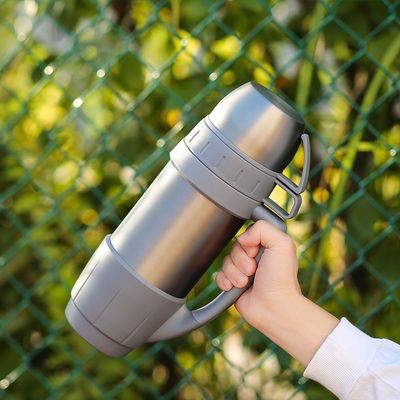 Vakuumflaschen 1000 ml Doppelwand aus Edelstahl Thermosflaschen Gym-Flaschen mit Logo