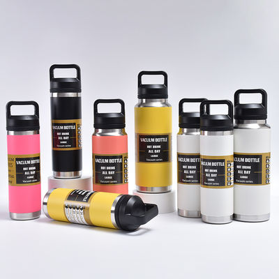 600 ml/800 ml/1100 ml isolierte Wasserflaschen aus Edelstahl für alle geeigneten Personen