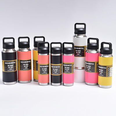 Custom Logo 304 Edelstahl Wasserflasche 1000ml für Outdoor-Aktivitäten