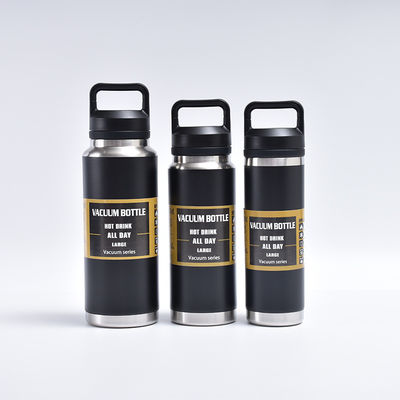 Custom Logo 304 Edelstahl Wasserflasche 1000ml für Outdoor-Aktivitäten