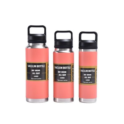 Custom Logo 304 Edelstahl Wasserflasche 1000ml für Outdoor-Aktivitäten