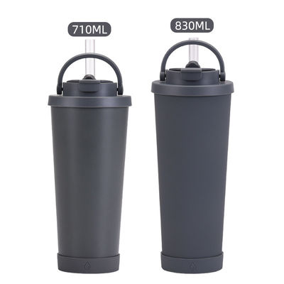 Einpassendes Logo Akzeptable Edelstahl Vakuum-Tumbler mit Deckel und Reisestroh-Tasse