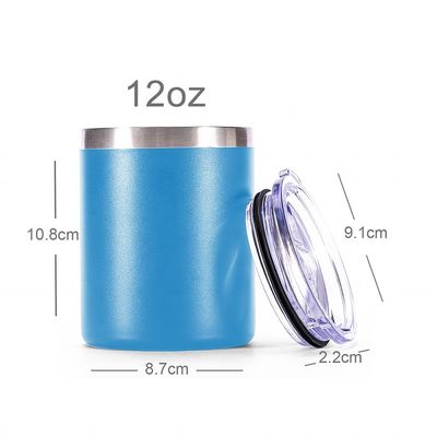 Edelstahl Vakuum Isolierter Kaffeetumbler mit benutzerdefiniertem Logo und isoliertem Design