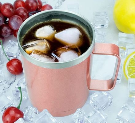 Edelstahl Vakuum Isolierter Kaffeetumbler mit benutzerdefiniertem Logo und isoliertem Design