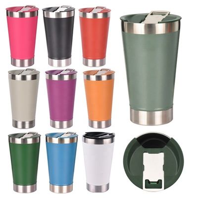 Kaffeebecher aus Edelstahl, speziell angepasst, isolierte Reiseglas mit langlebigem Design