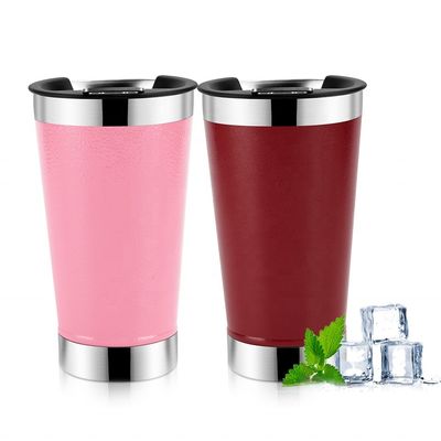 Vakuumflaschen langlebig für die Reise Kaffeebecher 20 Oz Edelstahl dünn geraden Tumbler