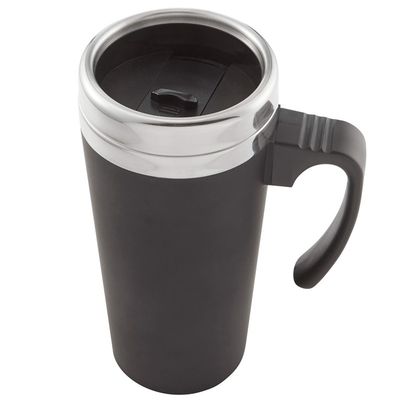 16oz Doppelwand Edelstahl Teetasse mit Griff für auf Lager bei Drinkware Typ