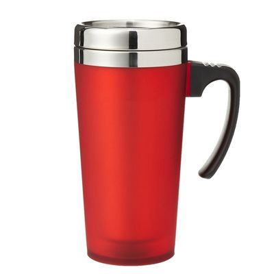 16oz Doppelwand Edelstahl Teetasse mit Griff für auf Lager bei Drinkware Typ