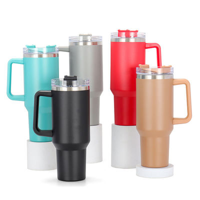 MUGS Custom Logo 40oz Edelstahl Isolierter Kaffeetumpler Vakuum Flasche Becher
