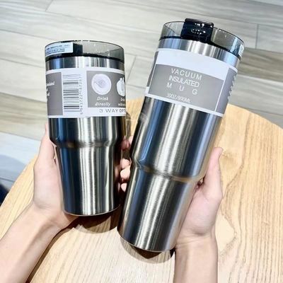 ALL 304 aus Edelstahl Isolierter Eisbarrenbecher 30OZ 20OZ Doppelwand-Autobecher für die Party