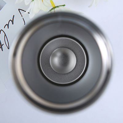 Individuelles Logo Stahl Vakuum Isolierte Reise Kaffeebecher Wasserflasche mit Griff und Deckel