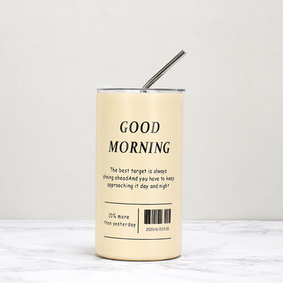 Party Essential Edelstahl wiederverwendbare Kaffeetasse mit persönlichem Slogan