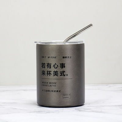 Party Essential Edelstahl wiederverwendbare Kaffeetasse mit persönlichem Slogan