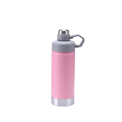 Anpassungs-Logo Akzeptabel Doppelmauerte Vakuum Isolierte Sport Thermal Flasche Handgriff