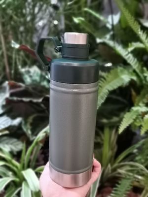 Gelb isolierte Edelstahl Sport Wasserflasche Bpa frei Vakuum Flasche 18oz 25oz Wasserflaschen