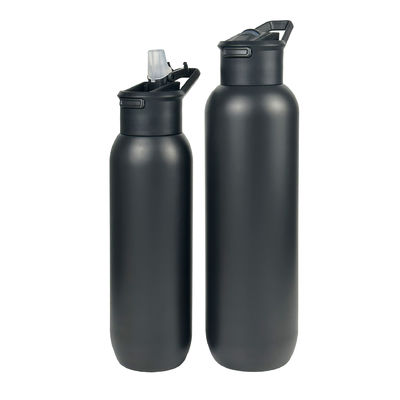 Outdoor Sport Isolierte Flasche 32oz Edelstahl Vakuumflasche mit Plastikdeckel