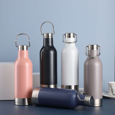 304/201 Edelstahl Isolierte Flasche 500 ml Modernes Design Doppelwand Vakuumthermisch