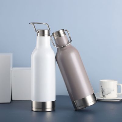 304/201 Edelstahl Isolierte Flasche 500 ml Modernes Design Doppelwand Vakuumthermisch