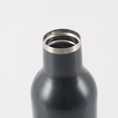 Heim und Sport Geschenk 500ml Edelstahl Gummi Matte Farbe Doppelwand Thermoflasche mit individueller Farbe