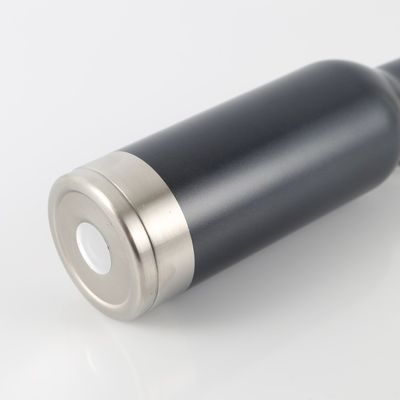 Heim und Sport Geschenk 500ml Edelstahl Gummi Matte Farbe Doppelwand Thermoflasche mit individueller Farbe