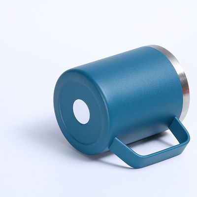 12oz / 14oz Edelstahl-Taschenbecher Doppelschichten Vakuum-Pulver-Beschichtete Tasse angepasste Farbe