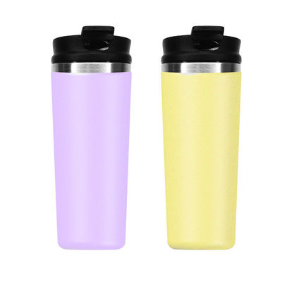Nachhaltige 12oz 16oz Doppelwand Vakuum Flasche Isolierte Edelstahl Sport Wasserflasche