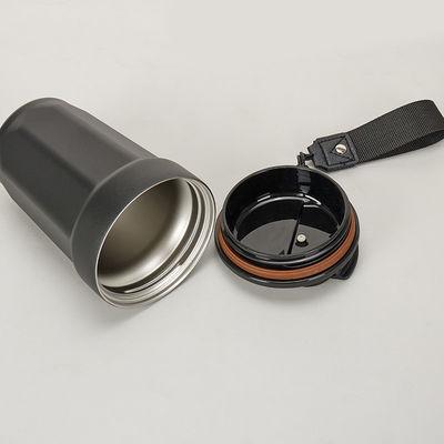 Vakuumisolierte 304 Edelstahl Kaffeetasse 420 ml achteckig Diamantform mit Handgriff