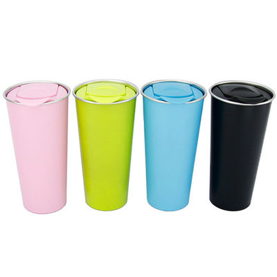 Custom Logo Akzeptable Edelstahl Tumbler für Kaffeetasse und Pint Tassen Becher