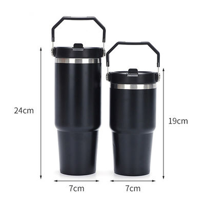Geschäftsgeschenke 40 Oz Edelstahl Vakuum isolierte Kaffeetasse mit Deckel und Griff