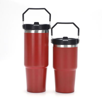 Geschäftsgeschenke 40 Oz Edelstahl Vakuum isolierte Kaffeetasse mit Deckel und Griff