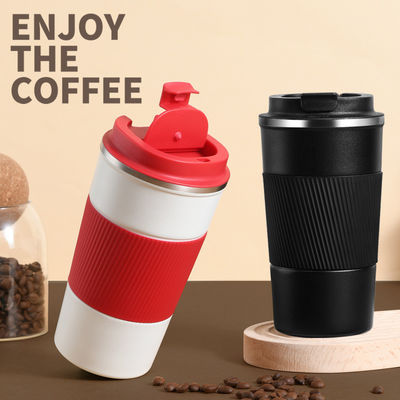 304 Edelstahl isolierte Kaffeetasse gute Isolationswirkung 380 ml/510 ml Kapazität