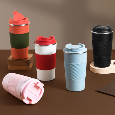 304 Edelstahl isolierte Kaffeetasse gute Isolationswirkung 380 ml/510 ml Kapazität