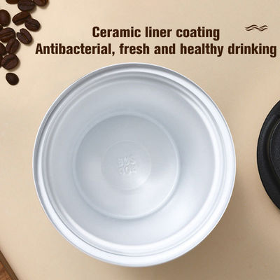 Kaffeebecher aus Edelstahl für den Reiseverkehr Vakuum Isolierter wiederverwendbarer Kaffeebecher 380 ml 510 ml