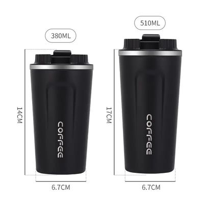 Innovationen fallen nie aus Edelstahl Vakuum-Kaffee-Tasse mit Zauber-Saug-Tumbler
