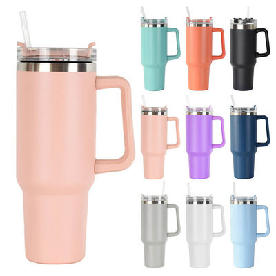 Mehrfachverwendbare Wasserflasche Mehrfarbige Sublimation Vakuum Kaffeetasse aus Edelstahl