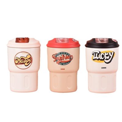 Konkise Art Bauchbecher Dauerhafte 316 Edelstahl Vakuum Kaffeetasse für den Außenbereich