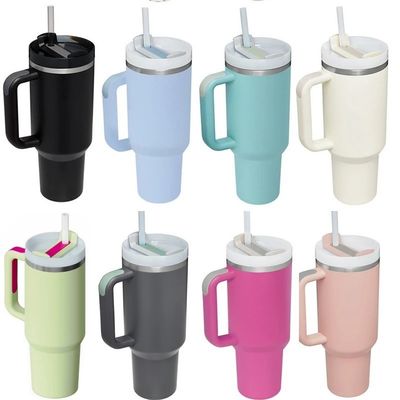 Leckdichtes 40oz Edelstahl Griffe Tasse Tumbler für Reisen und Outdoor-Aktivitäten