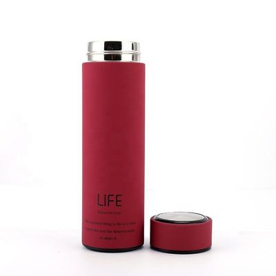 Edelstahl 304 Doppelwand 500 ml Vakuumflaschen für Tee mit individueller Logo-Gravur