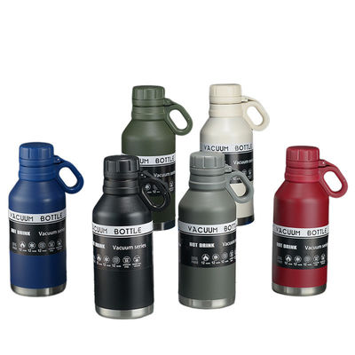 40oz Edelstahl isolierte Camping-Wasserflasche mit Griff halten Sie Ihre Getränke frisch